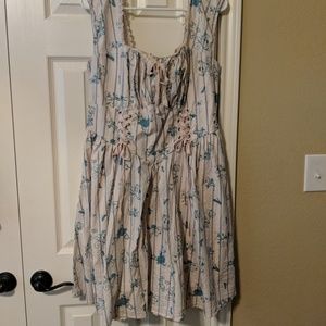 Cinderella Corset Peasant Dress